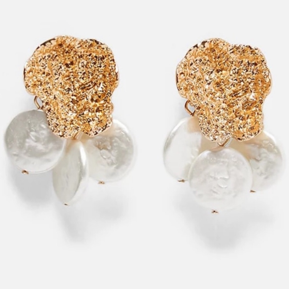 ZARA pearl earrings - NEW